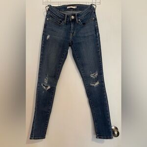Levis 711 Skinny Jeans for Women Size 24